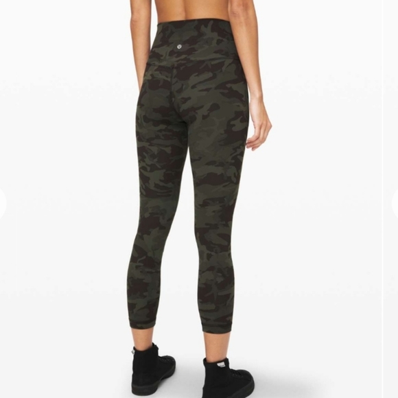 Lululemon Align Pant Ii 25 Camo Green 